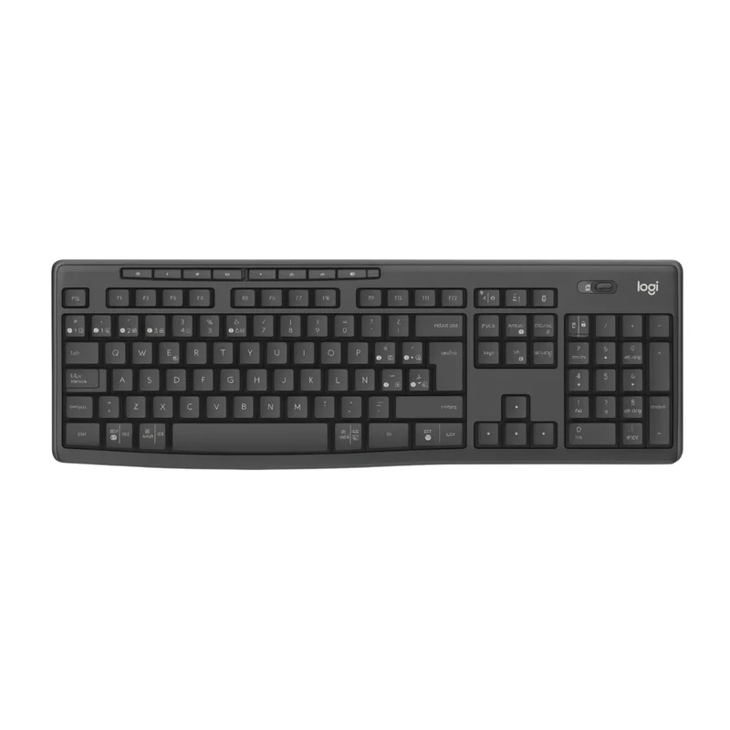 Logitech Kit de Teclado y Mouse Inalámbrico MK370 en Inglés, 2 Piezas