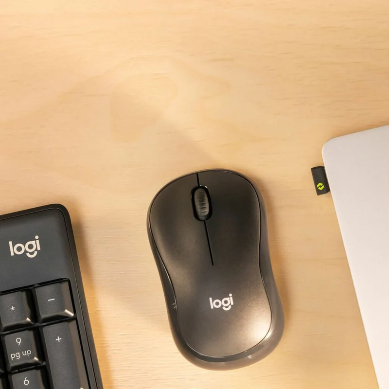 Logitech Kit de Teclado y Mouse Inalámbrico MK370 en Inglés, 2 Piezas