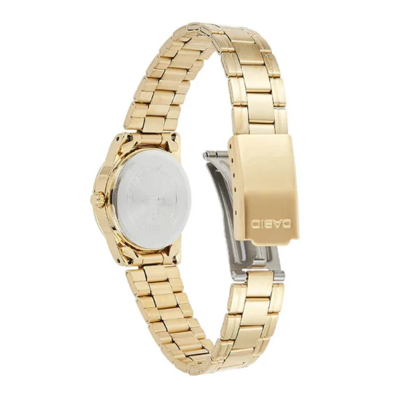 Casio Reloj Análogo para Mujer de Acero Inoxidable, Ltp-v001g-9b