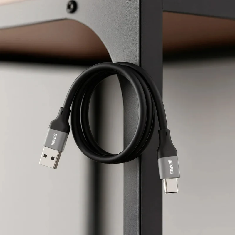 Maxell Cable Magnético de Carga USB-A a USB-C 60 W, 348701