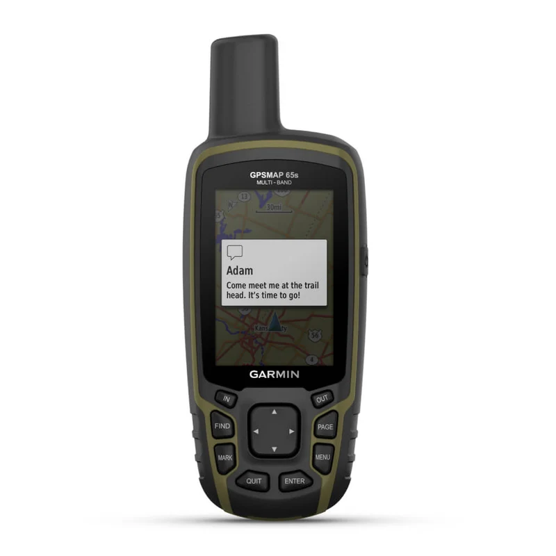 Garmin GPS Senderismo de Mano, GPSMAP 65s