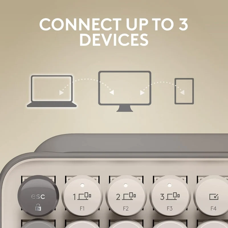 Logitech Teclado Inalámbrico Pop Keys en Español