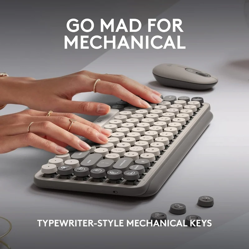 Logitech Teclado Inalámbrico Pop Keys en Español
