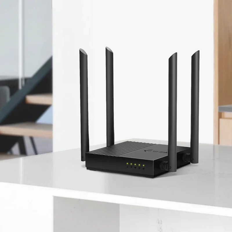 TP-Link Router Inalámbrico Wi-Fi Doble Banda MU-MIMO AC1200, Archer C64