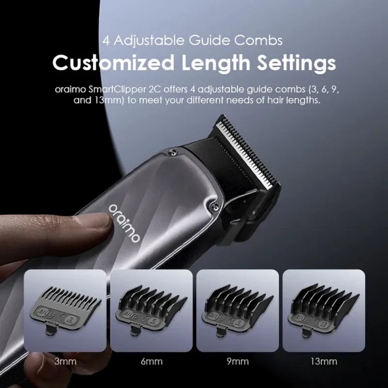 Oraimo Cortadora de Cabello SmartClipper 2C, OPC-CL30C