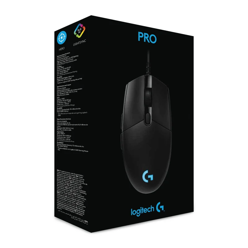 Logitech Mouse Alámbrico para Gaming G Pro