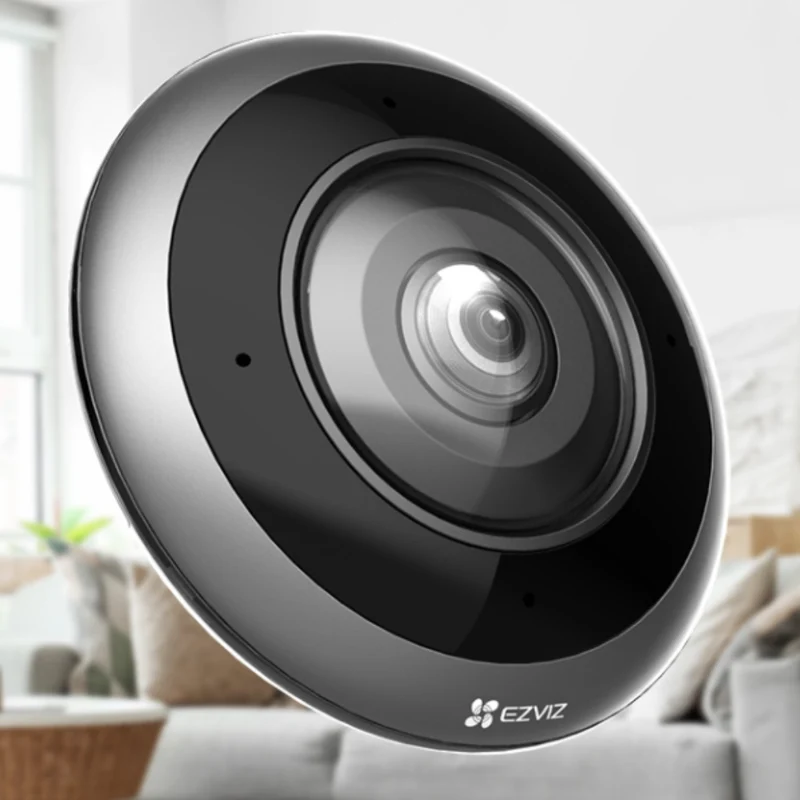 EZVIZ Cámara de Seguridad Wi-Fi Panorámica Ojo de Pez 3K EP4, 303103534