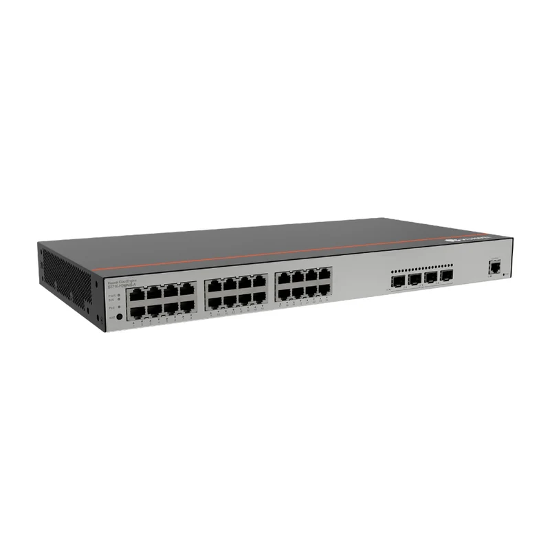 Huawei Switch Administrable 24 Puertos Gigabit PoE+ y 4 GE SFP S3710-H24P4S-A, 98012191