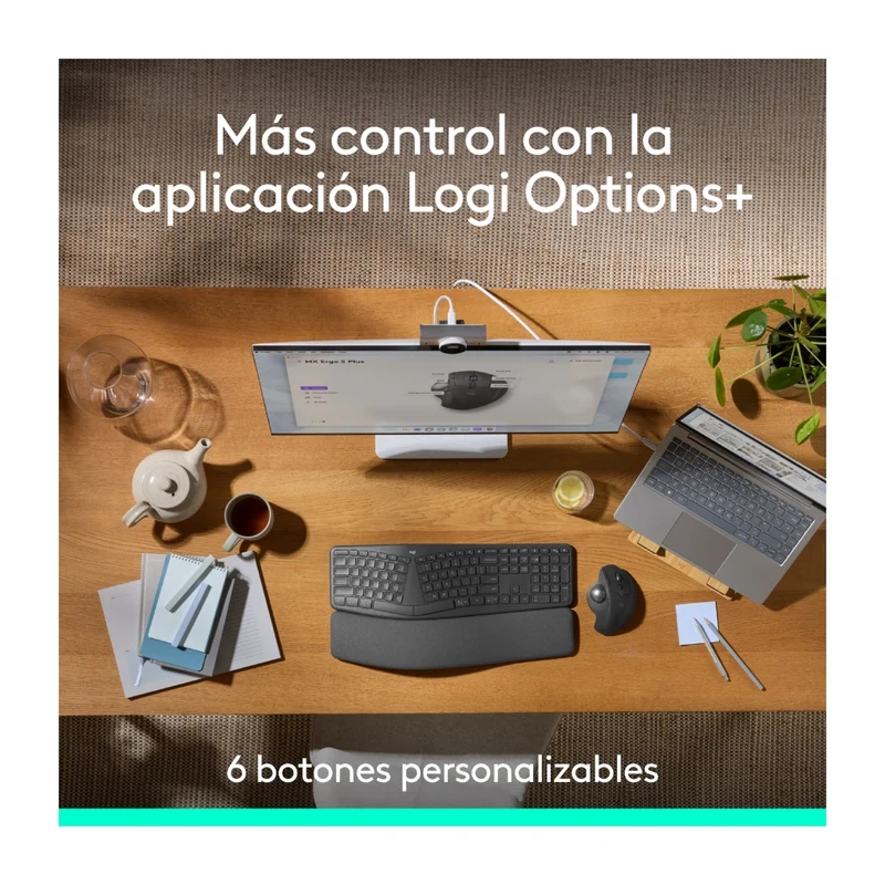 Logitech Mouse Inalámbrico MX Ergo S