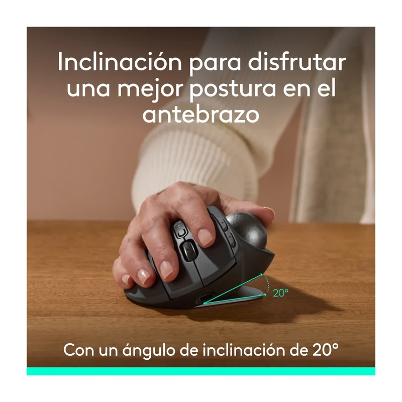 Logitech Mouse Inalámbrico MX Ergo S