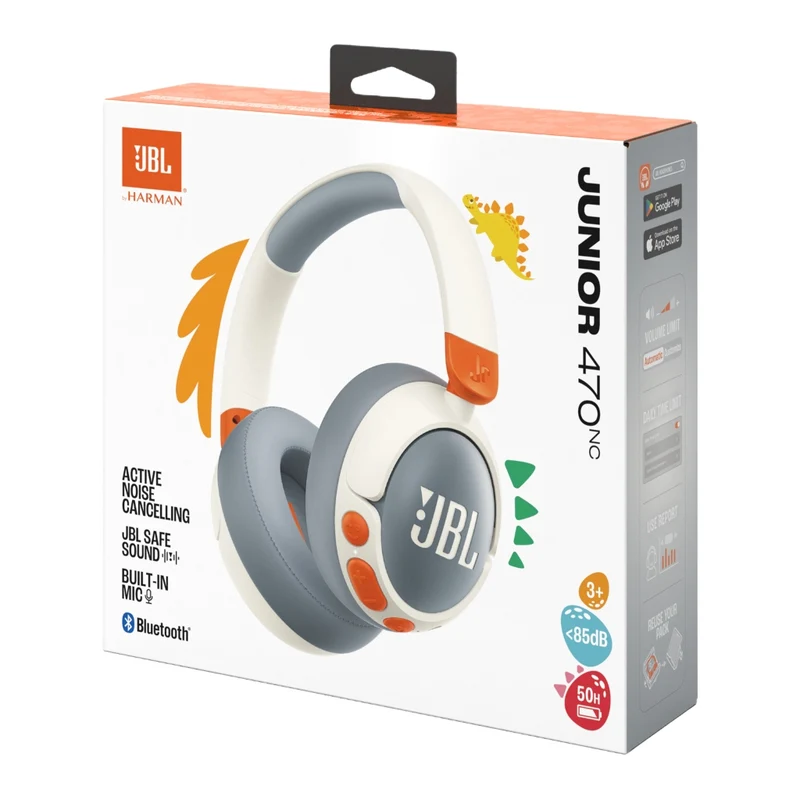 JBL Audífonos Inalámbricos de Diadema para Niños Junior 470NC