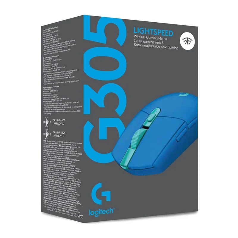 Logitech Mouse Inalámbrico Gaming, G305
