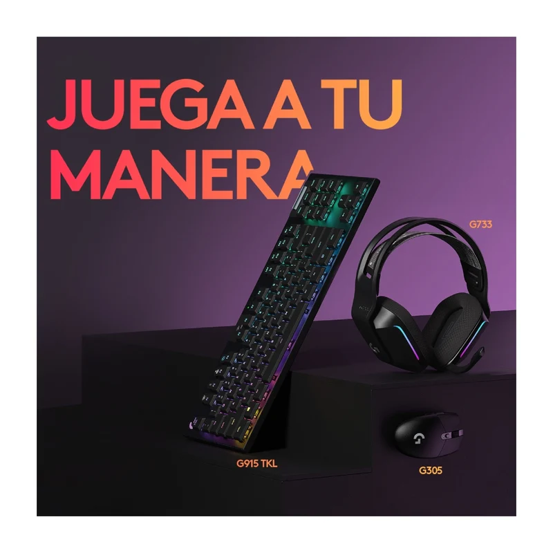 Logitech Mouse Inalámbrico Gaming, G305