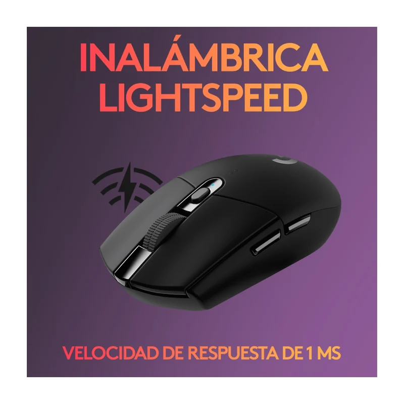 Logitech Mouse Inalámbrico Gaming, G305