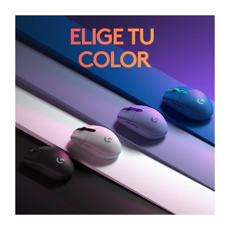 Logitech Mouse Inalámbrico Gaming, G305