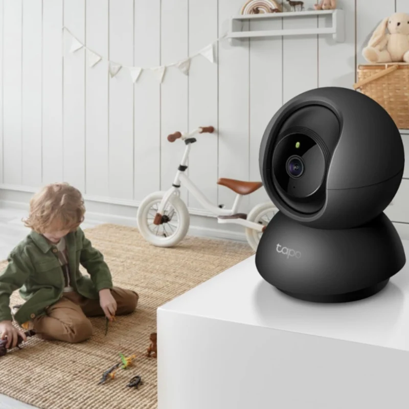 TP-Link Tapo Cámara de Seguridad Inteligente Wifi 360º, C211