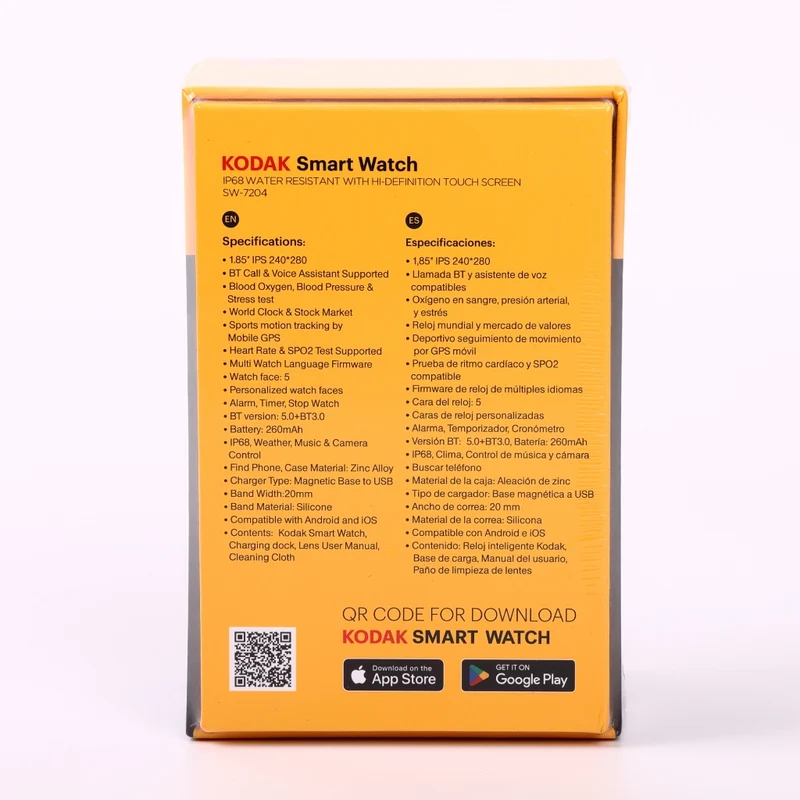 Kodak Smartwatch, SW7204