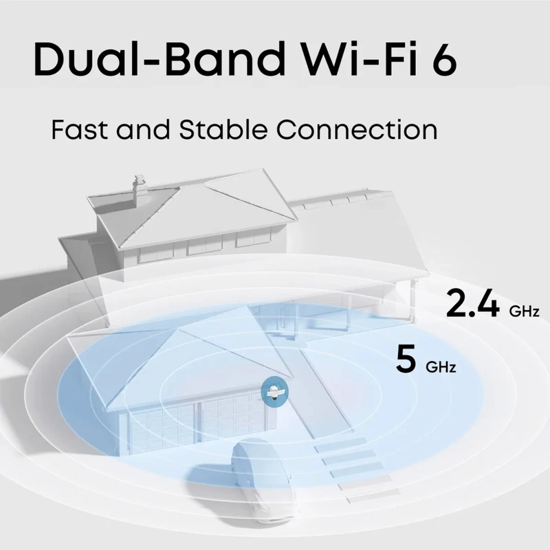 Eufy Cámara de Seguridad 2K Wi-Fi 6 con Iluminación, T8425121