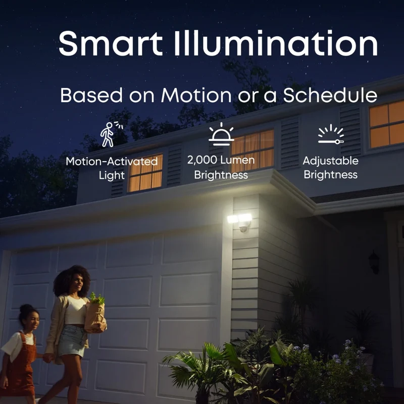 Eufy Cámara de Seguridad 2K Wi-Fi 6 con Iluminación, T8425121