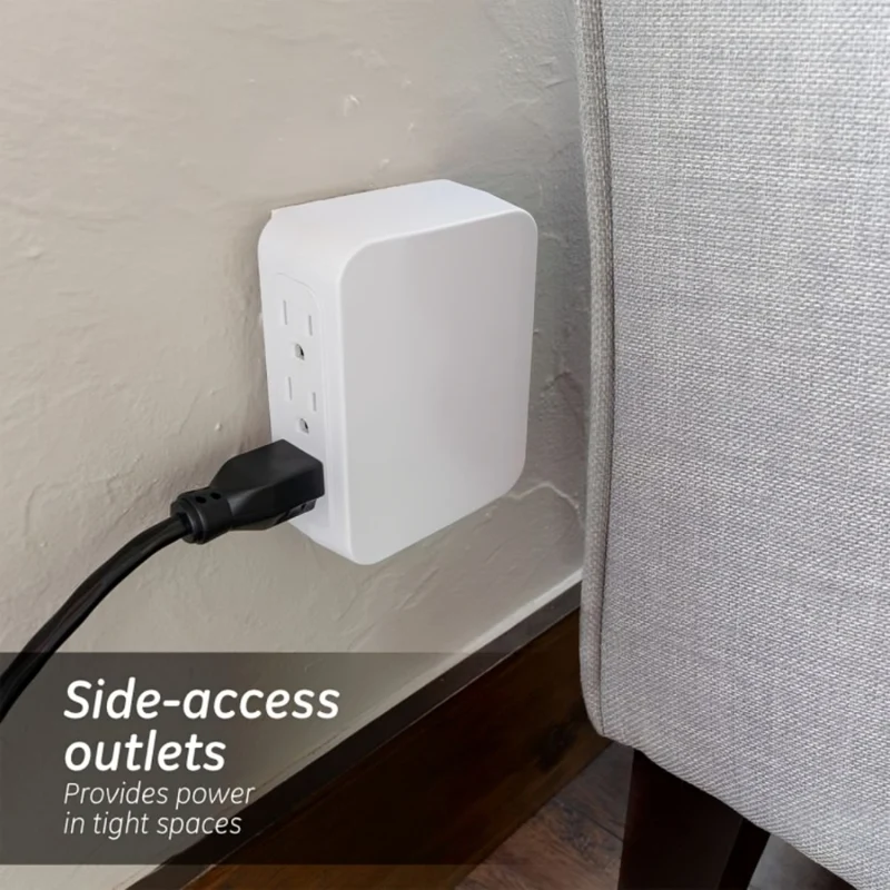 GE Protector de Picos de Pared 6 Salidas, (10353)