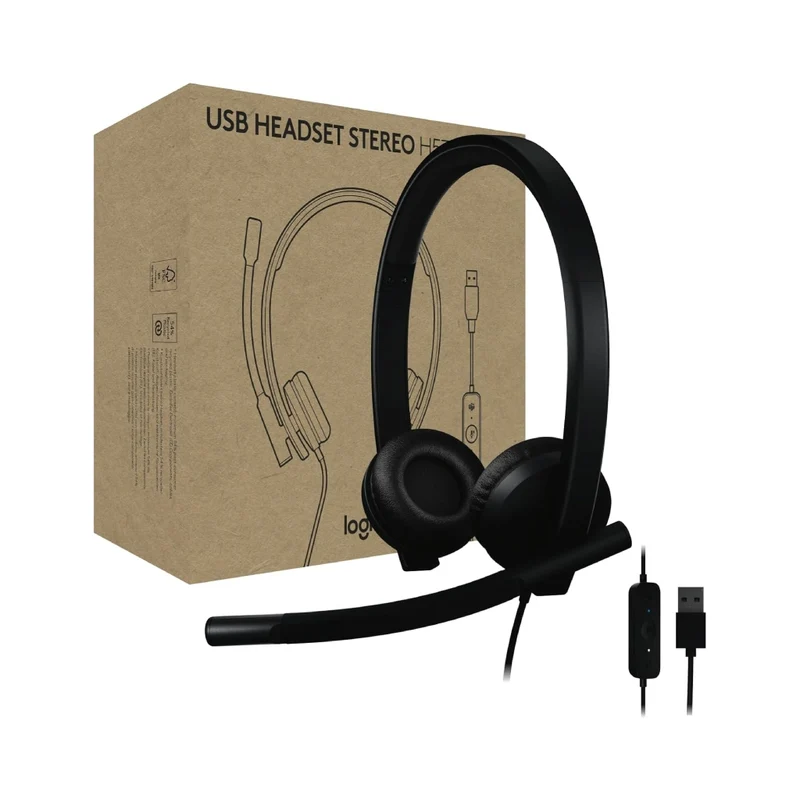 Logitech Audífonos Inalámbricos de Diadema H570E Estéreo USB-A, 981-001428