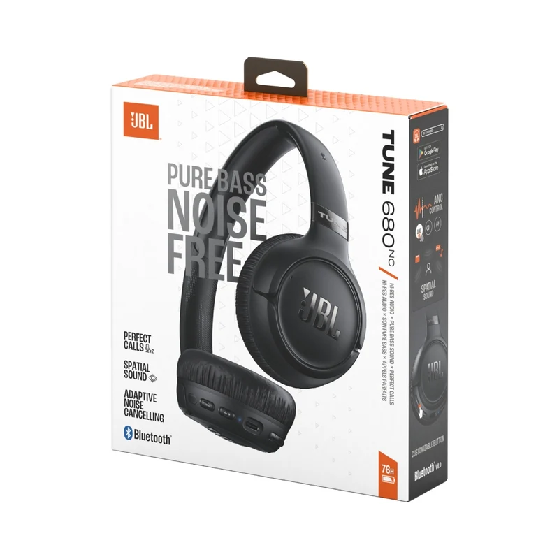 JBL Audífonos Inalámbricos de Diadema Tune 680NC