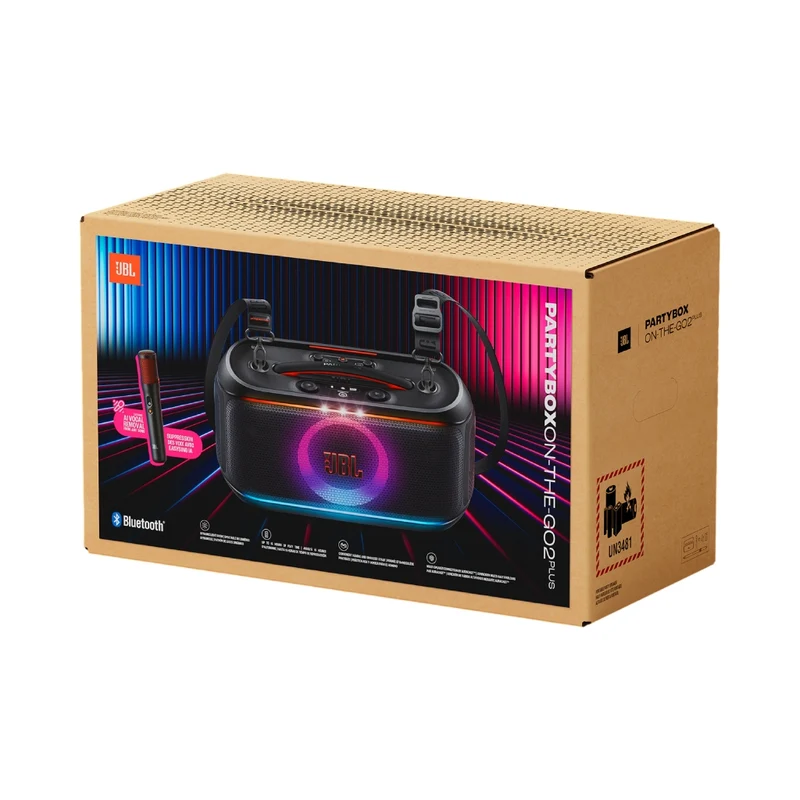 JBL Parlante Inalámbrico PartyBox On-The-Go 2 Plus, JBLPBOTG2PLBAM