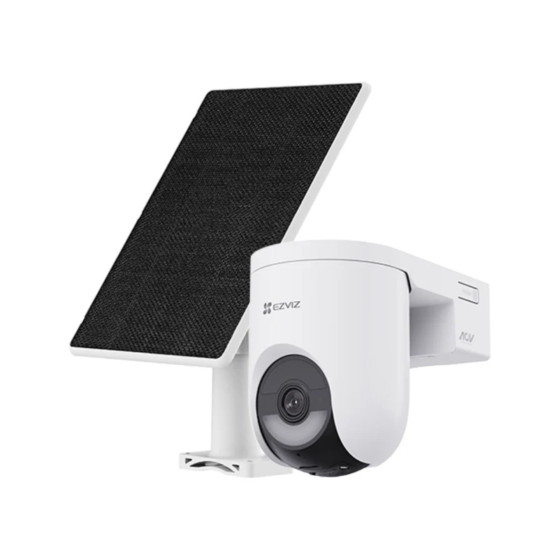 EZVIZ Kit de Cámara de Seguridad HB8 Lite 4G y Wifi + Panel Solar 5W, CS-HB8c/SP-R100(4MPW4GA)