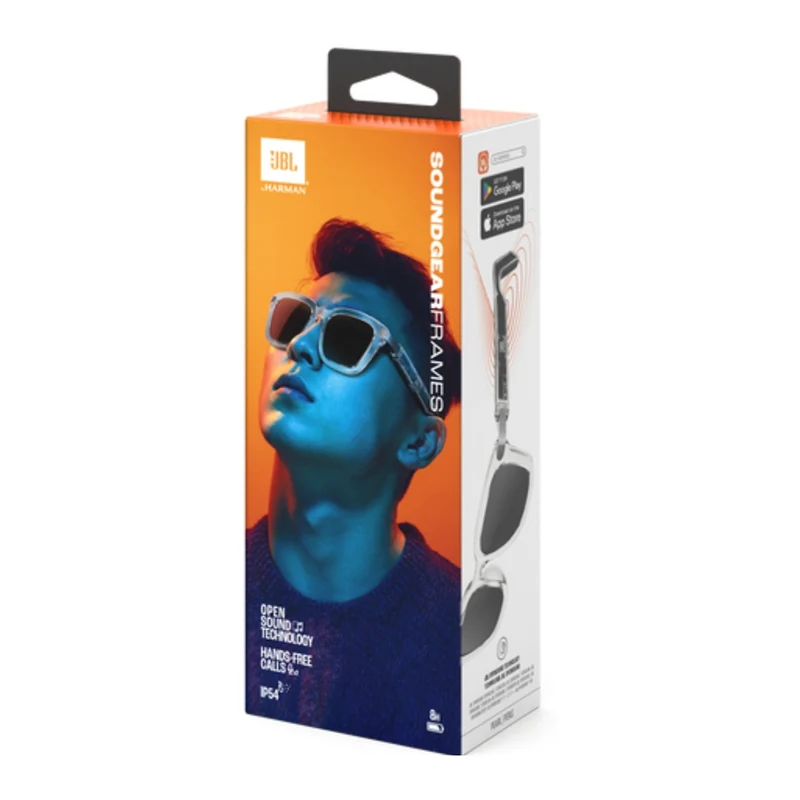 JBL Anteojos Inteligentes Marco Cuadrado para Sol Soundgear Frames