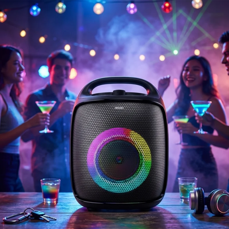 JVC Parlante Inalámbrico Portátil 30W, XS-KY314PB