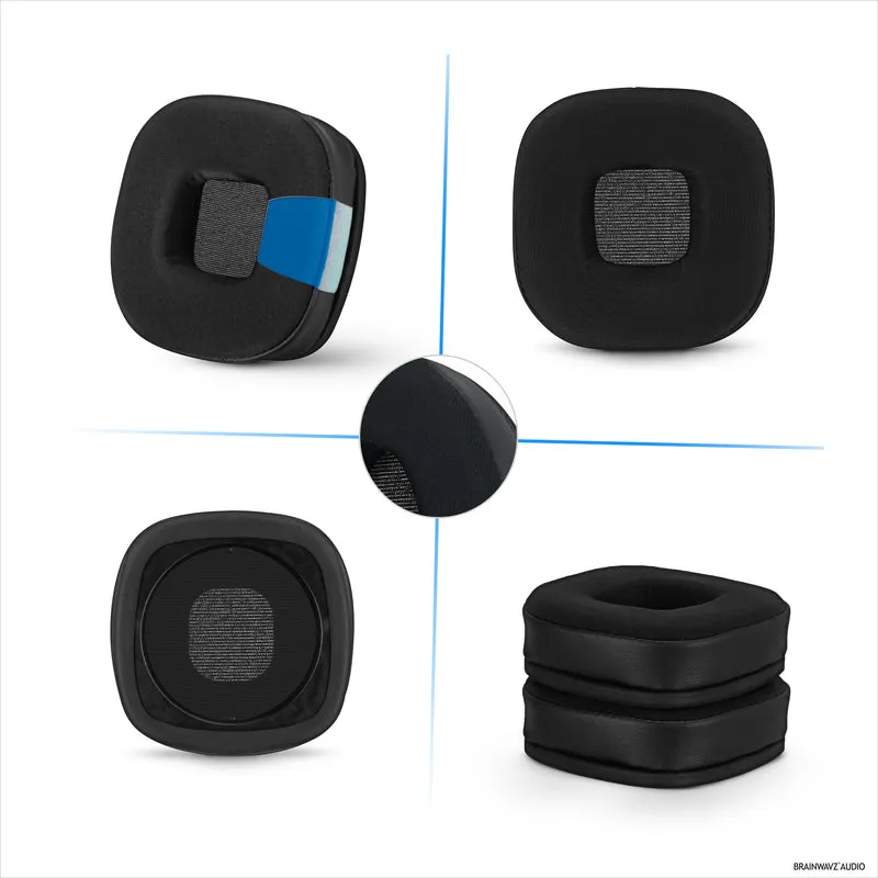 Hybrid Earpads para sa Marshall Major 4 Headphones, Cool Gel, PU Leather at Mas Makapal na Memory Foam Para sa Karagdagang Kaginhawahan