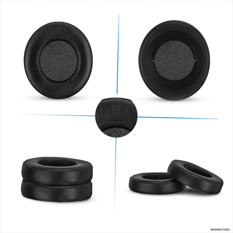 Cuscinetti auricolari in pelle di pecora per cuffie Razer Kraken PRO V2 7.1, vera pelle morbida, memory foam