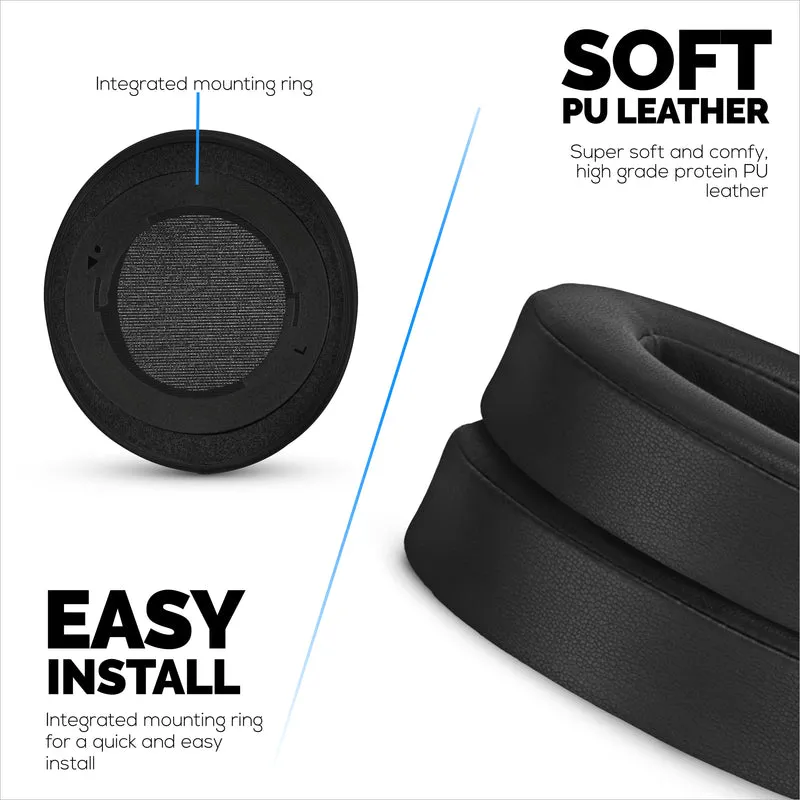Cuscinetti auricolari in pelle PU per cuffie da gioco Razer Kraken PRO V2 7.1, pelle PU, memory foam