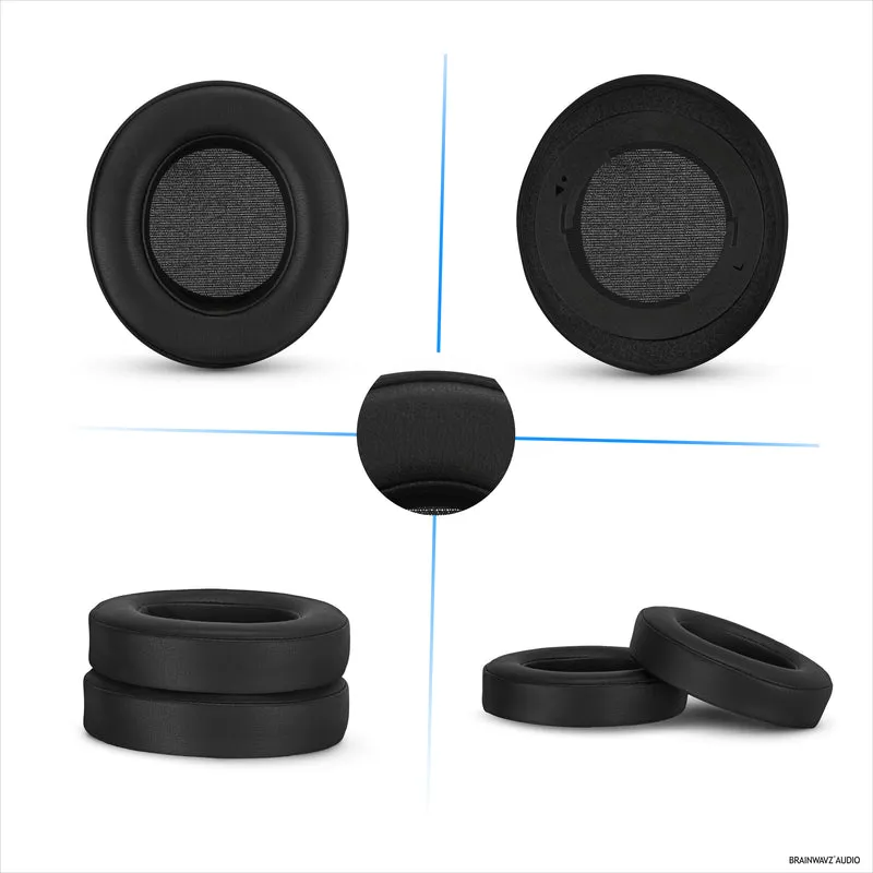 Cuscinetti auricolari in pelle PU per cuffie da gioco Razer Kraken PRO V2 7.1, pelle PU, memory foam