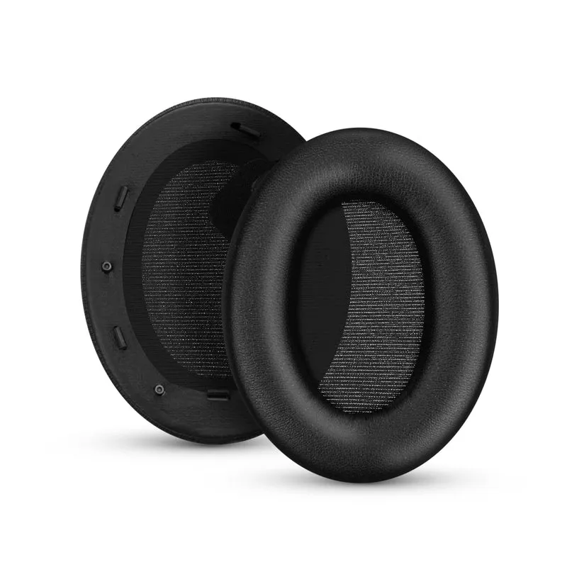 Cuscinetti auricolari in pelle di pecora per cuffie Sony WH-1000XM4, vera pelle morbida, memory foam extra comfort, durevoli e di lunga durata