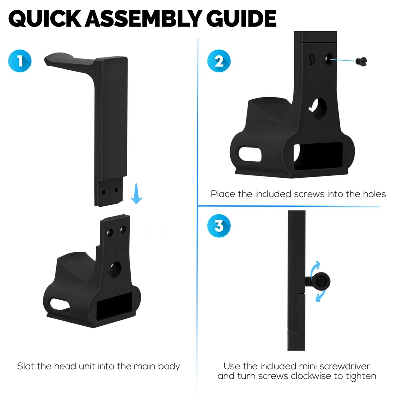 Supporto per cuffie e controller di gioco progettato per le cuffie Steelseries Arctis Nova Pro Wireless, Nova Pro Omni e Nova Elite con dock per la stazione base wireless.