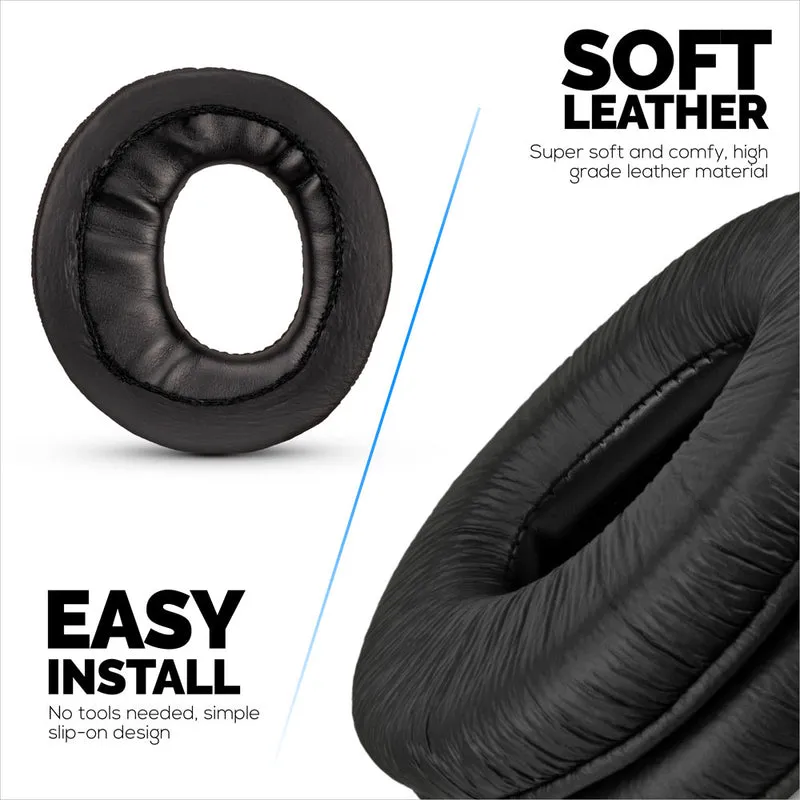 Mga Kapalit na Leather Earpad para sa Sony RF985R, RF960R, RF960RK, RF970, RF970RK, RF925RK, RF865, RF865R, RF865RK, RF860, RF860F Headset