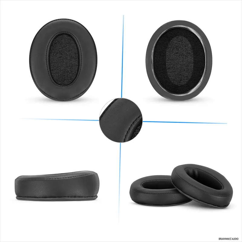Cuscinetti auricolari sostitutivi per cuffie SENNHEISER Momentum 2 - morbida pelle PU e memory foam