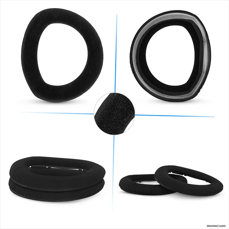 Cuscinetti auricolari sostitutivi per cuffie Sennheiser HD800 - Pelle PU e morbida schiuma