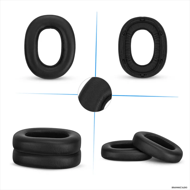 Cuscinetti auricolari sostitutivi per cuffie AKG N700NC - morbida pelle PU e memory foam