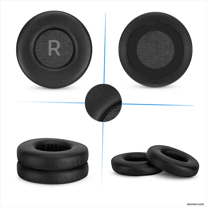 Cuscinetti auricolari di ricambio per cuffie AKG K240, K241, K270, K271, K272, K550, K551, K553 MKII MKIII - morbida pelle PU e memory foam