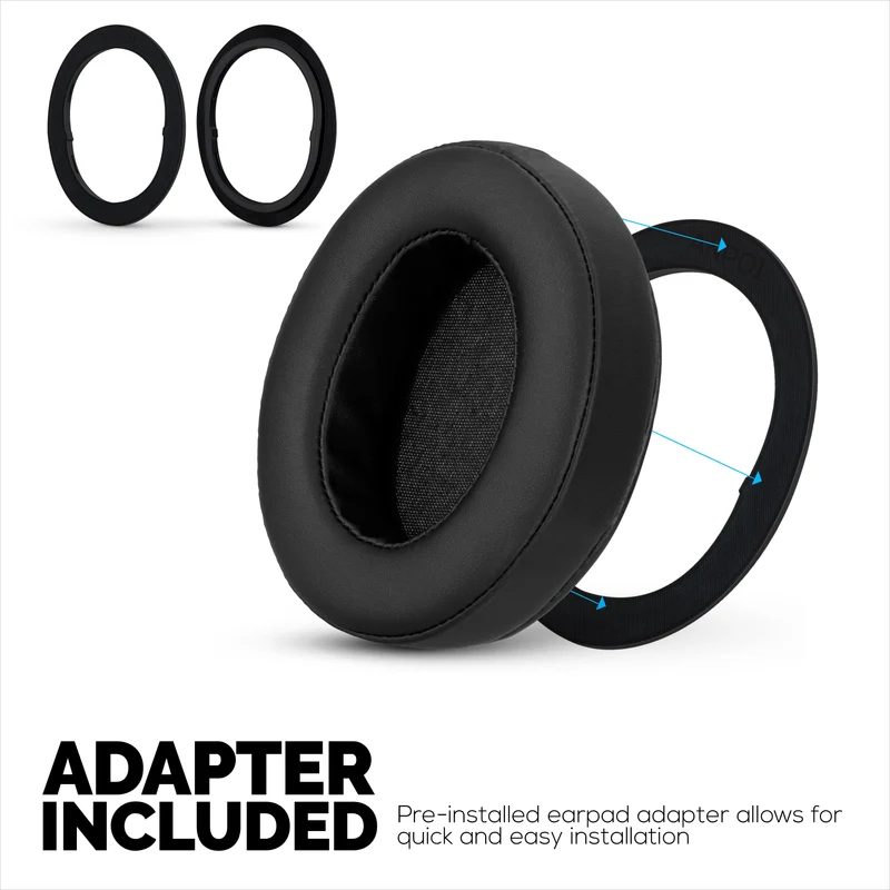 Cuscinetti auricolari spessi e migliorati per cuffie Steelseries Arctis Nova Pro Wireless, Nova Pro Omni e Nova Elite - Schiuma a memoria di forma con rivestimento in similpelle