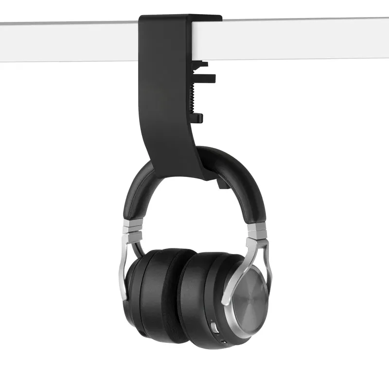 Brainwavz Claw - Under Desk Headphone Hanger Stand, Screw in Place, Madaling I-install na may Adjustable Mounting Clamp, Angkop para sa Lahat ng Headset