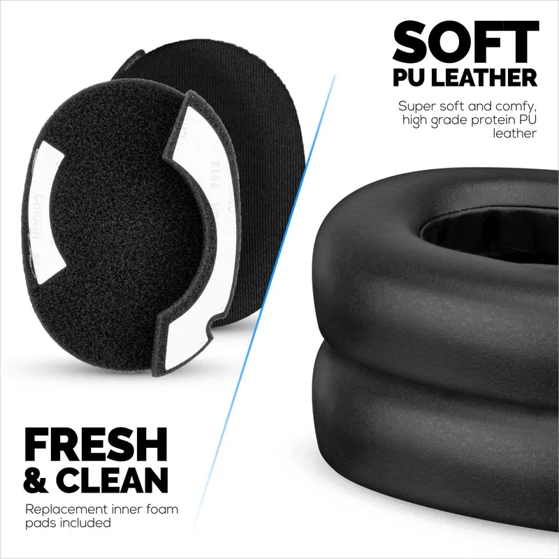 Cuscinetti di ricambio per cuffie wireless Jabra Elite 85H: morbida pelle PU e memory foam