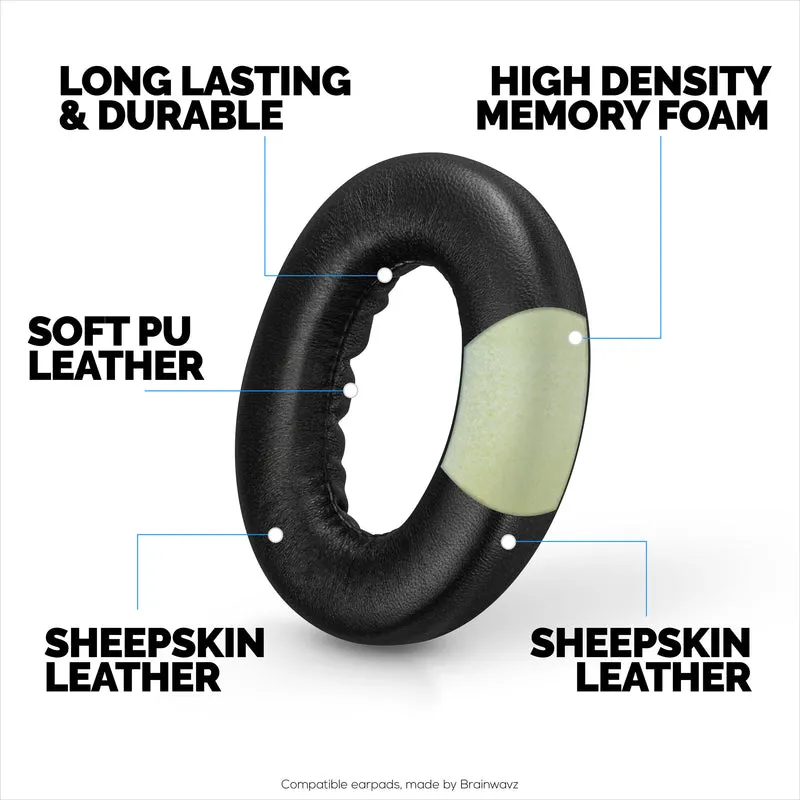 Sheepskin Earpads para sa BOSE NC700 Headphones, High Quality, Soft Leather at Memory Foam Ear Pad para sa Karagdagang Kaginhawahan