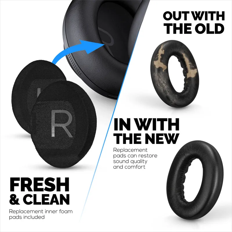 Sheepskin Earpads para sa BOSE NC700 Headphones, High Quality, Soft Leather at Memory Foam Ear Pad para sa Karagdagang Kaginhawahan