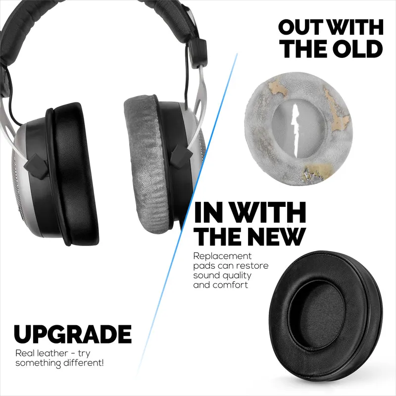 Cuscinetti in pelle di pecora per cuffie BEYERDYNAMIC serie DT880, DT531, DT690, DT811, DT880, DT911, DT931 e DT990