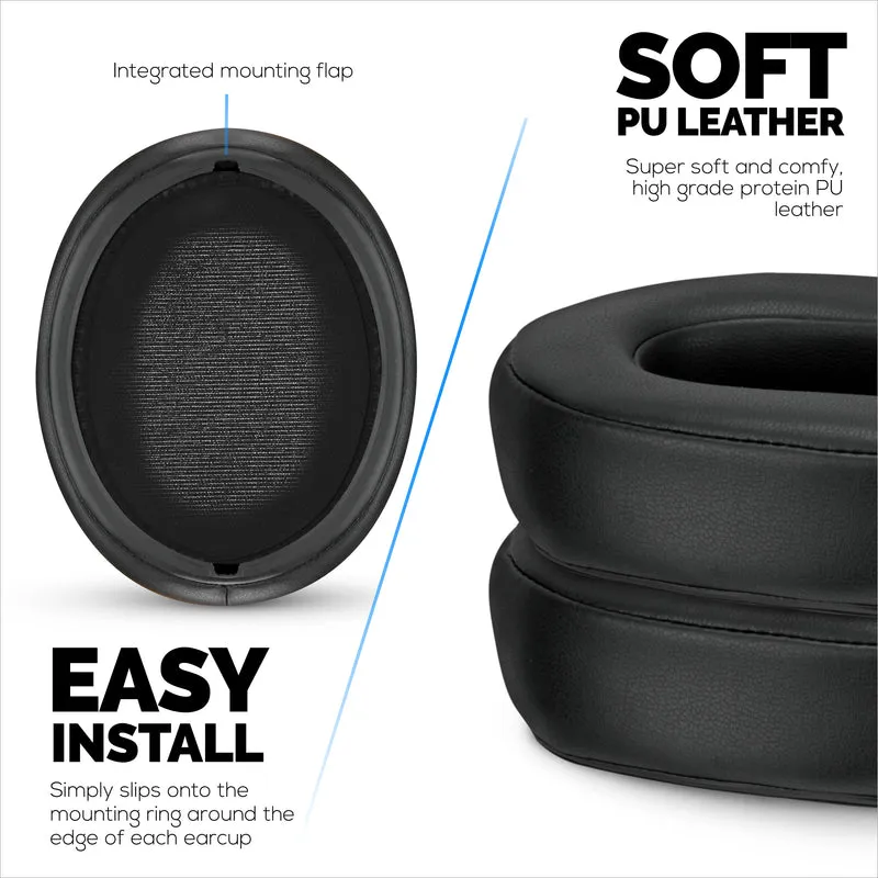 Cuscinetti di ricambio per cuffie SONY WH-XB900N: morbida pelle PU e memory foam