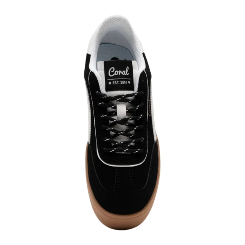 Coral Tenis Naoko 3 Negro/Blanco, para Mujer