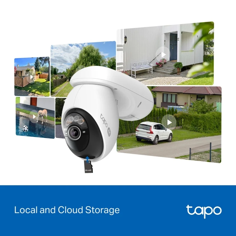 TP-Link Tapo Cámara de Seguridad Smart Wi-Fi 8 MP con Panel Solar, Tapo C660 KIT